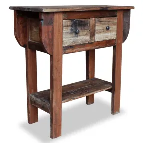 Medina Wandtafel 80x35x80 cm massief gerecycled hout