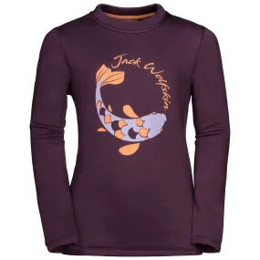 Trui Jack Wolfskin Kids Winter Sweatshirt Aubergine